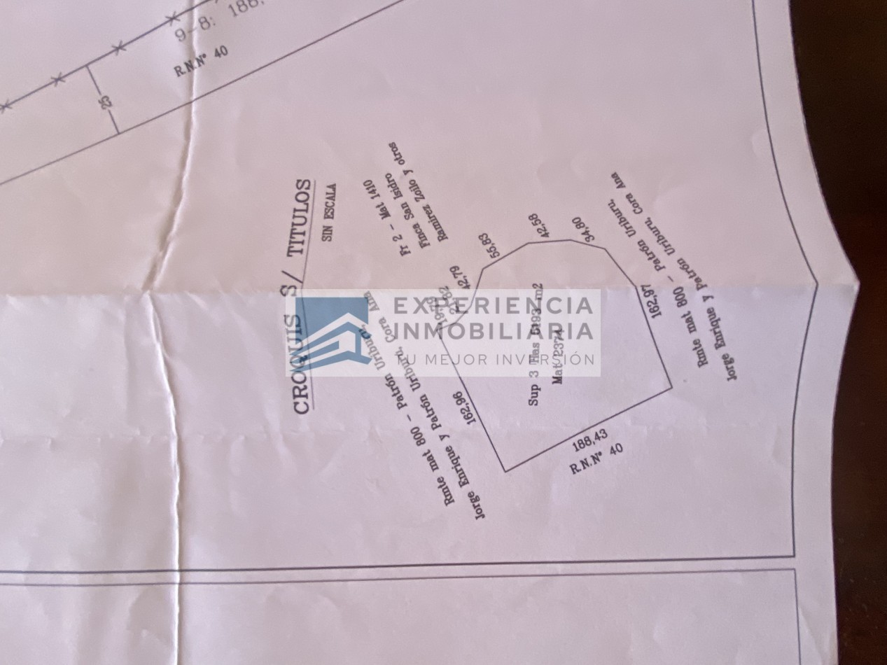 VENTA DE FINCA CON CASA EN SAN CARLOS PROVINCIA DE SALTA