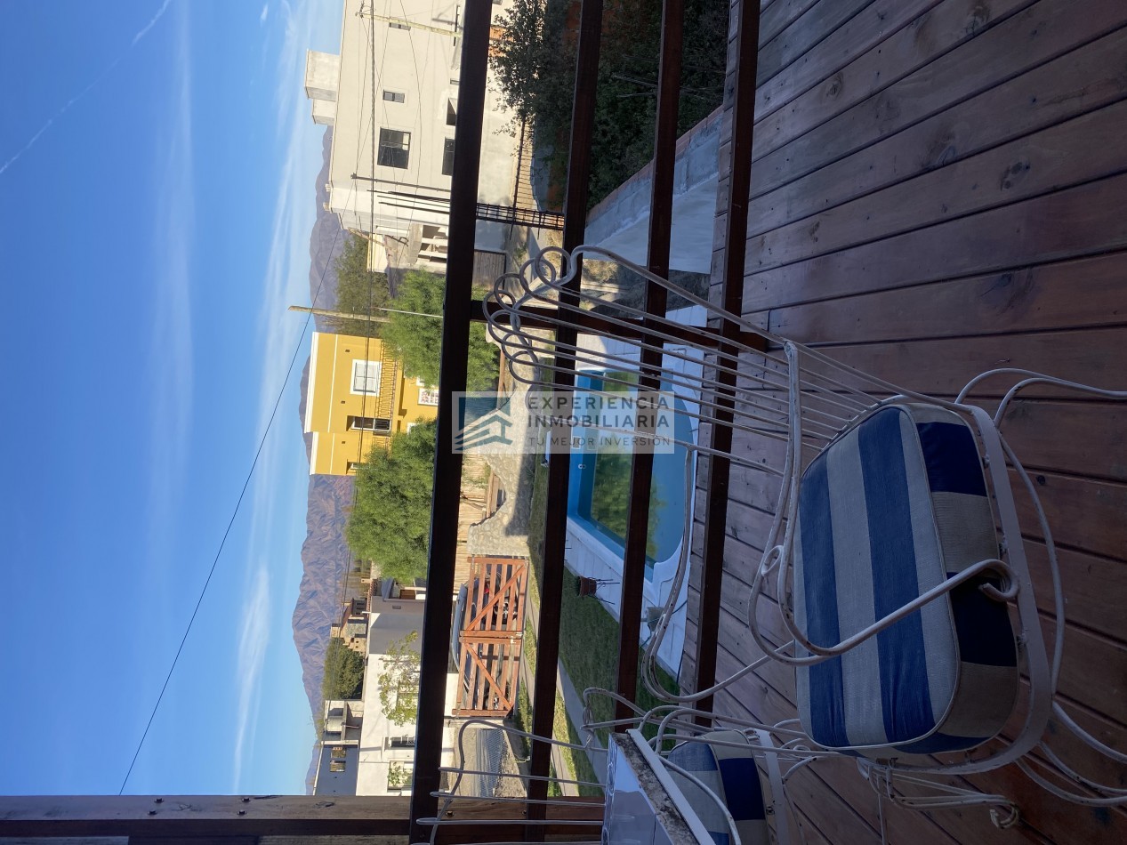 CALIDA VIVIENDA DE TRONCOS EN VENTA EN CAFAYATE