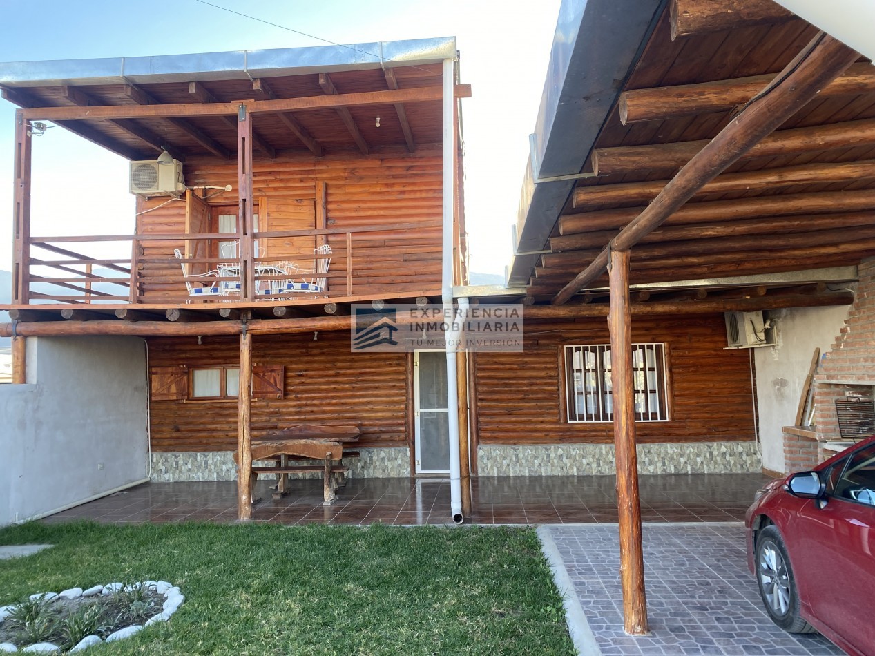 CALIDA VIVIENDA DE TRONCOS EN VENTA EN CAFAYATE