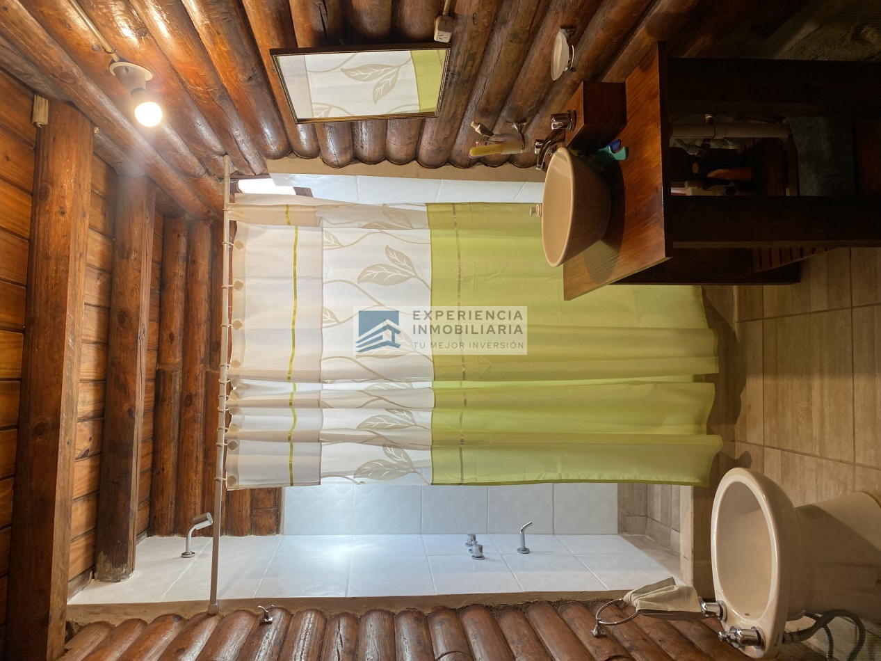 CALIDA VIVIENDA DE TRONCOS EN VENTA EN CAFAYATE