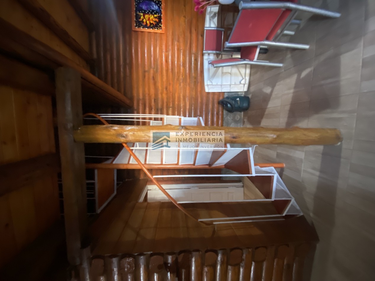 CALIDA VIVIENDA DE TRONCOS EN VENTA EN CAFAYATE